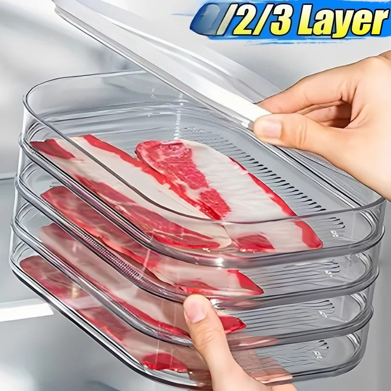 Meal Prep Jars With Lids - Recipiente para Carne para Geladeira, Recipiente
