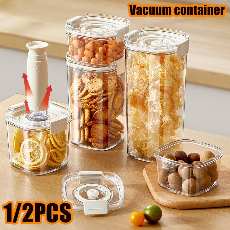 Meal Prep Jar - Recipiente de vedação a vácuo para