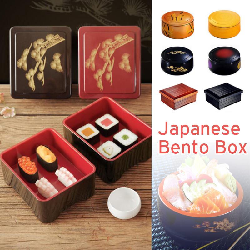 Meal Prep Rice - Estilo japonês caixas bento resina caixa