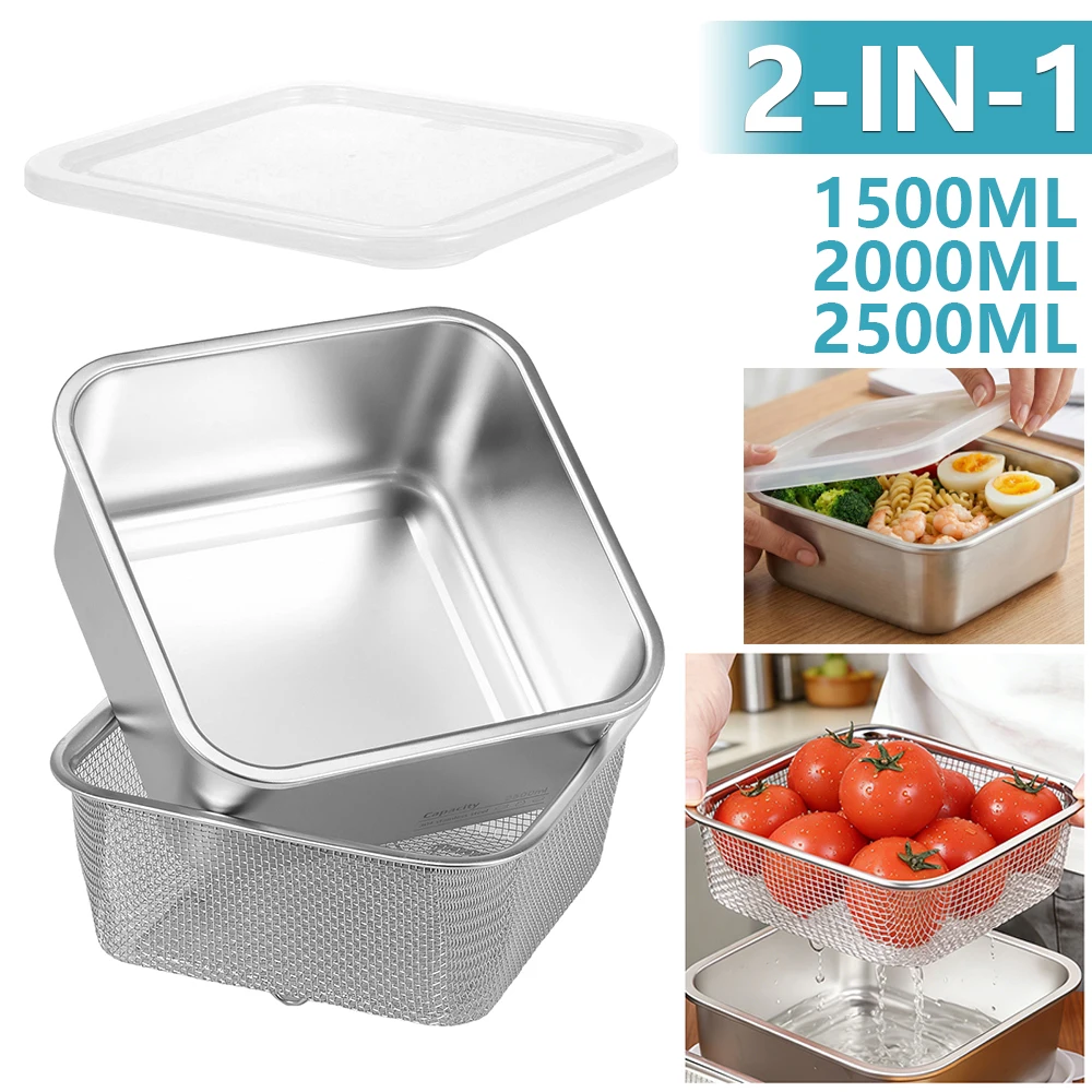 Meal Prep Rice - Conjunto 2 em 1 de Tigela