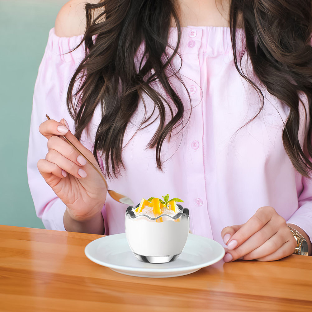 Meal Prep Yogurt Cups - 6 Peças de Copos de Vidro