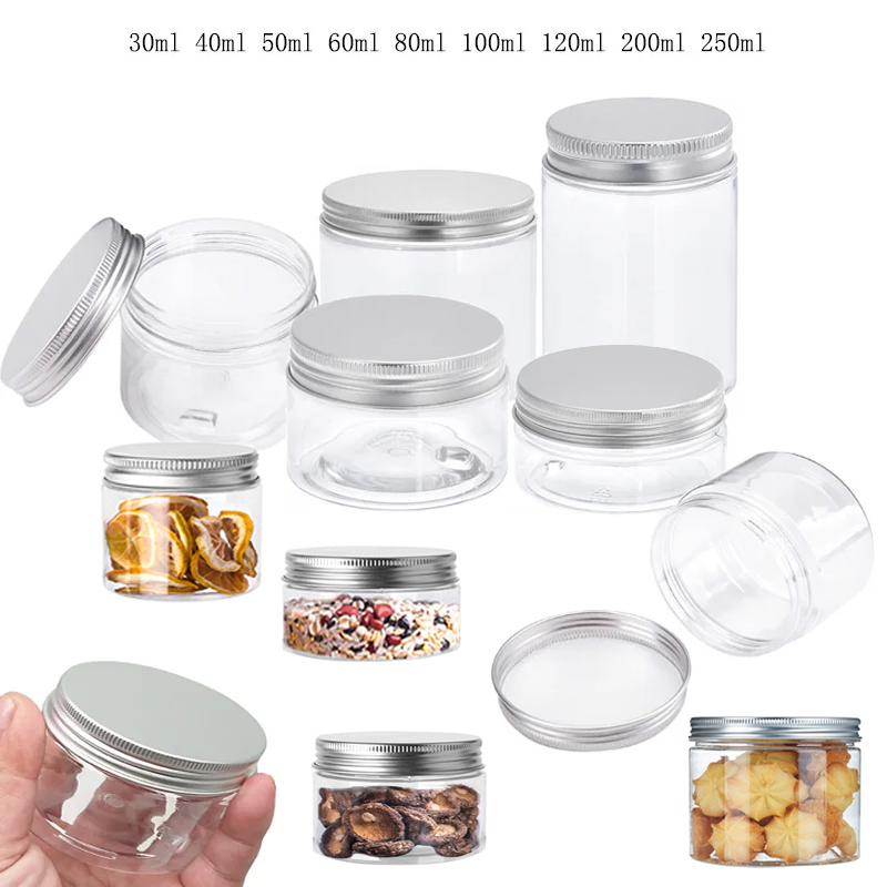 Meal Prep Jar - 1-10 pces 20/25/30/40/45-250ml frascos de armazenamento