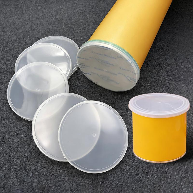 Meal Prep Jars With Lids - Tampas Plásticas Herméticas Reutilizáveis de Vários