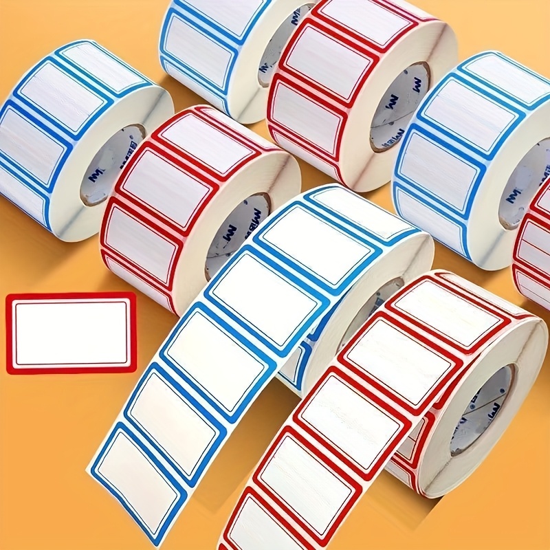 Meal Prep Jar - 1000 etiquetas de congelamento dos pces-impermeáveis