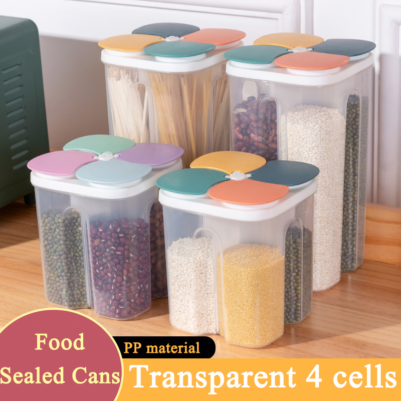 Meal Prep Jar - Caixa de armazenamento de cereais de