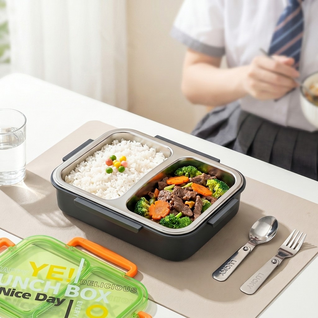 Meal Prep Recipes - Marmita de Aço Inoxidável 304 para