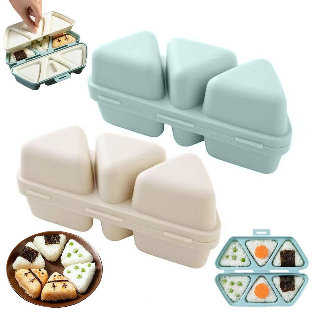 Meal Prep Rice - Molde de Onigiri Triangular de 6
