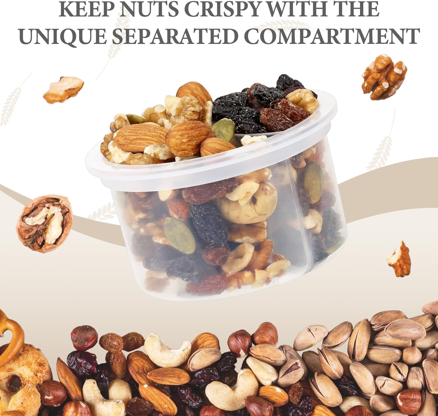 Potes de Vidro Herméticos de 1 - Meal Prep Yogurt Cups avaliação e preço