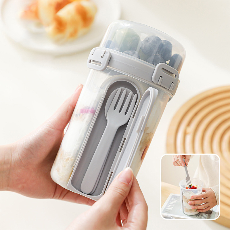 600ml salada aveia copo café d - Meal Prep Yogurt Cups avaliação e preço