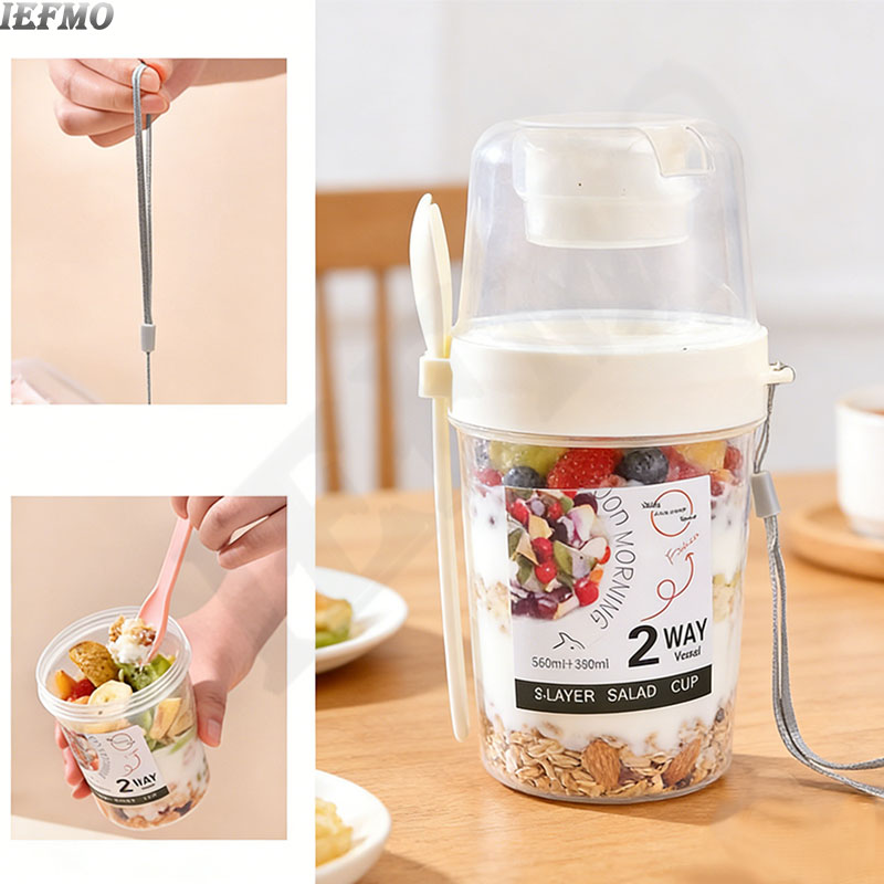 Conjunto de tigelas para salad - Meal Prep Yogurt Cups avaliação e preço
