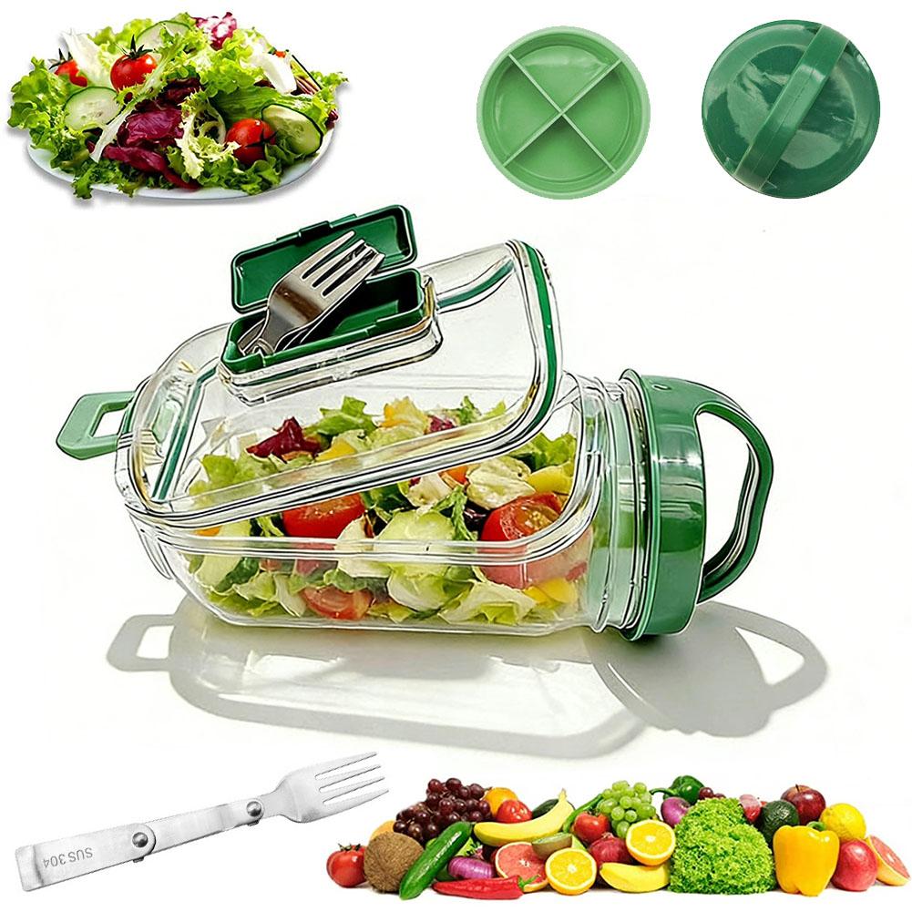 Recipiente Portátil para Salad - Meal Prep Jar avaliação e preço