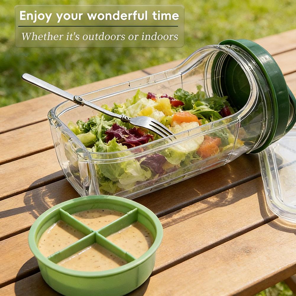 Recipiente Portátil para Salad - Meal Prep Jar avaliação e preço