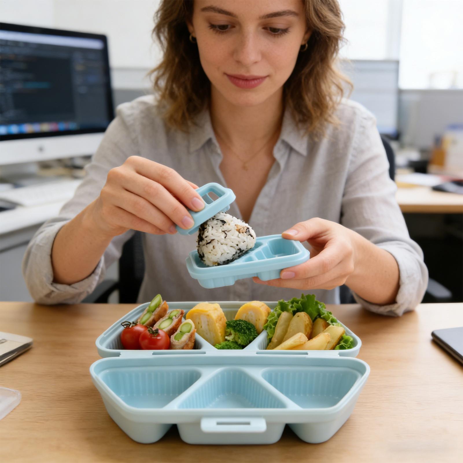 Molde de bola de arroz, 6 cavi - Meal Prep Rice avaliação e preço