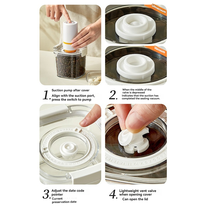 Recipiente de vedação a vácuo  - Meal Prep Jar avaliação e preço