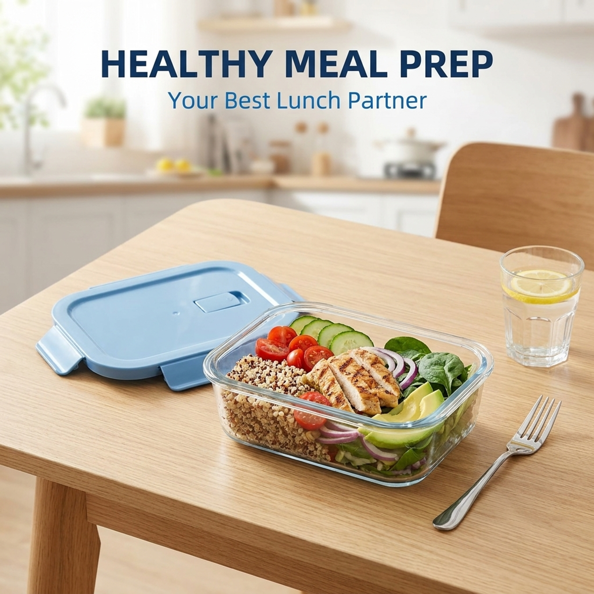 Conjunto de 2 Recipientes de V - Meal Prep Recipes avaliação e preço