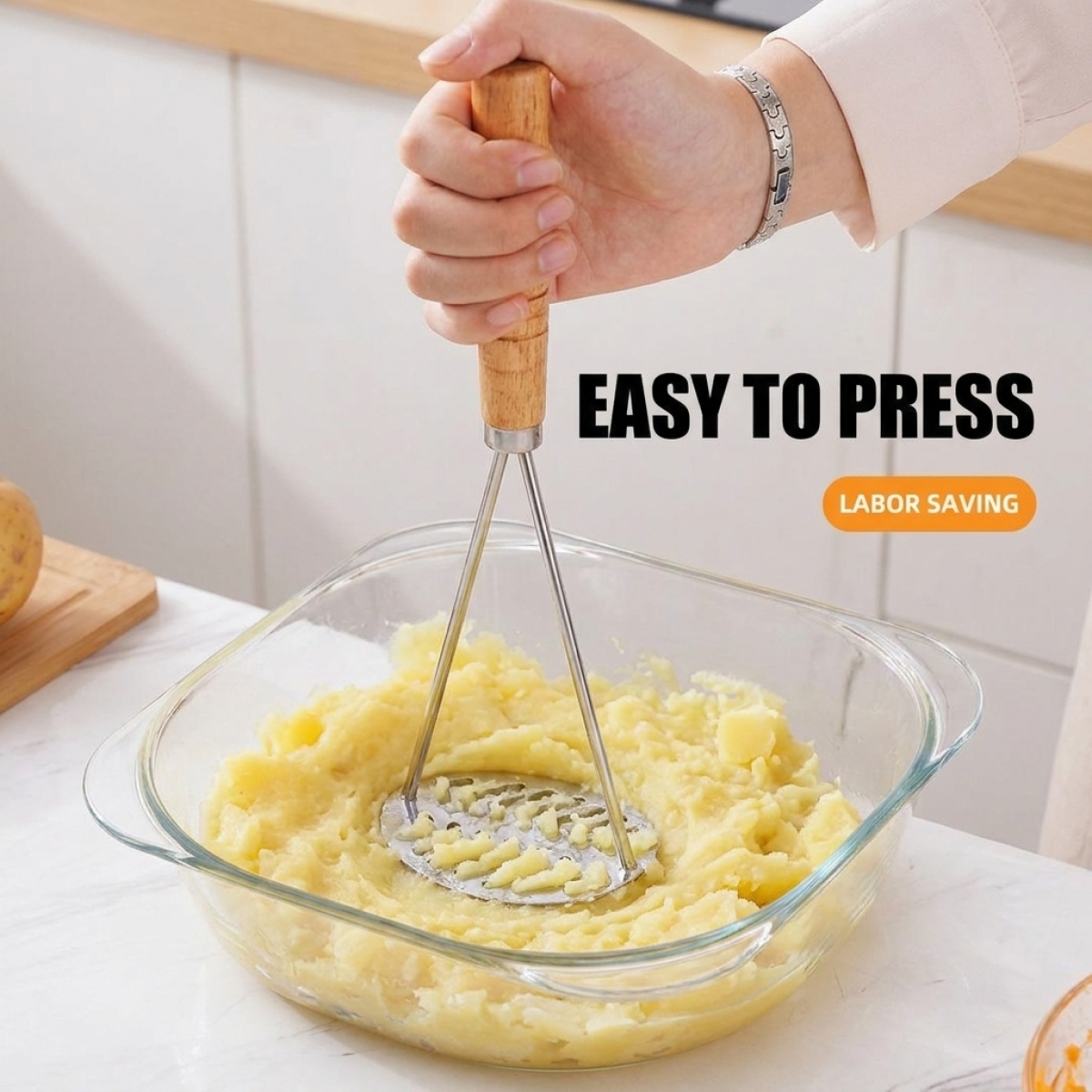 Espremedor de Batatas em Aço I - Meal Prep Potatoes avaliação e preço