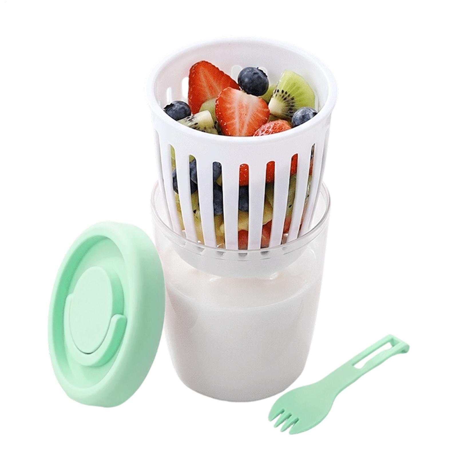 Copos de Iogurte com Tampa, Co - Meal Prep Jar avaliação e preço