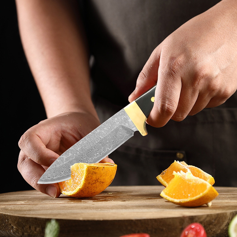 Faca de Aço Damascus VG10 com  - Meal Prep Japan avaliação e preço