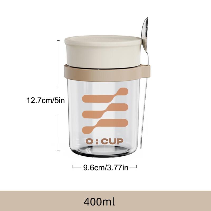 Copo de Vidro para Overnight O - Meal Prep Yogurt Cups avaliação e preço