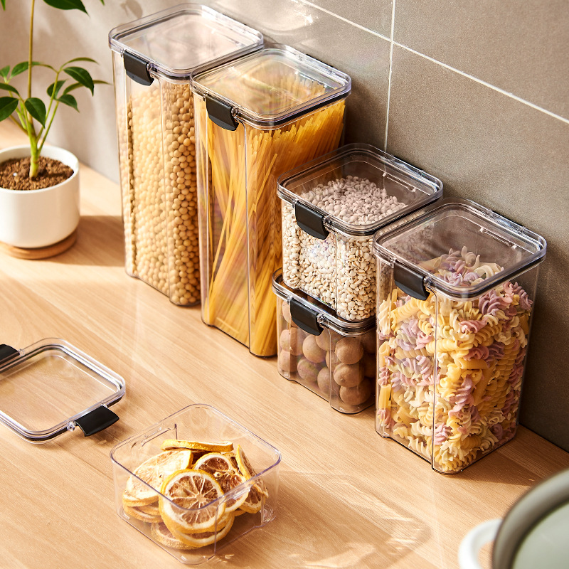 Frascos de plástico selados pa - Meal Prep Jar avaliação e preço