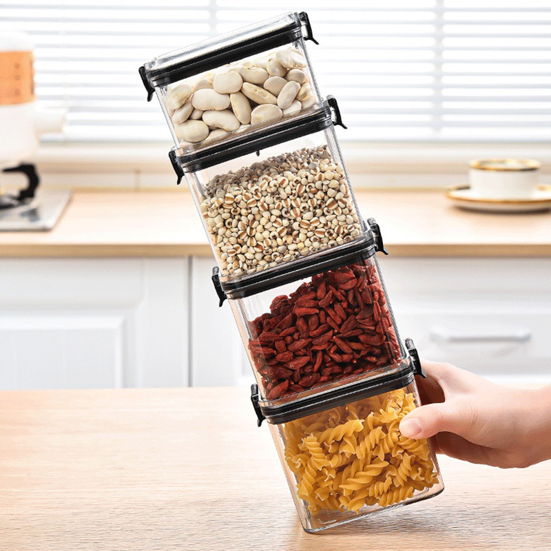 Frascos de plástico selados pa - Meal Prep Jar avaliação e preço