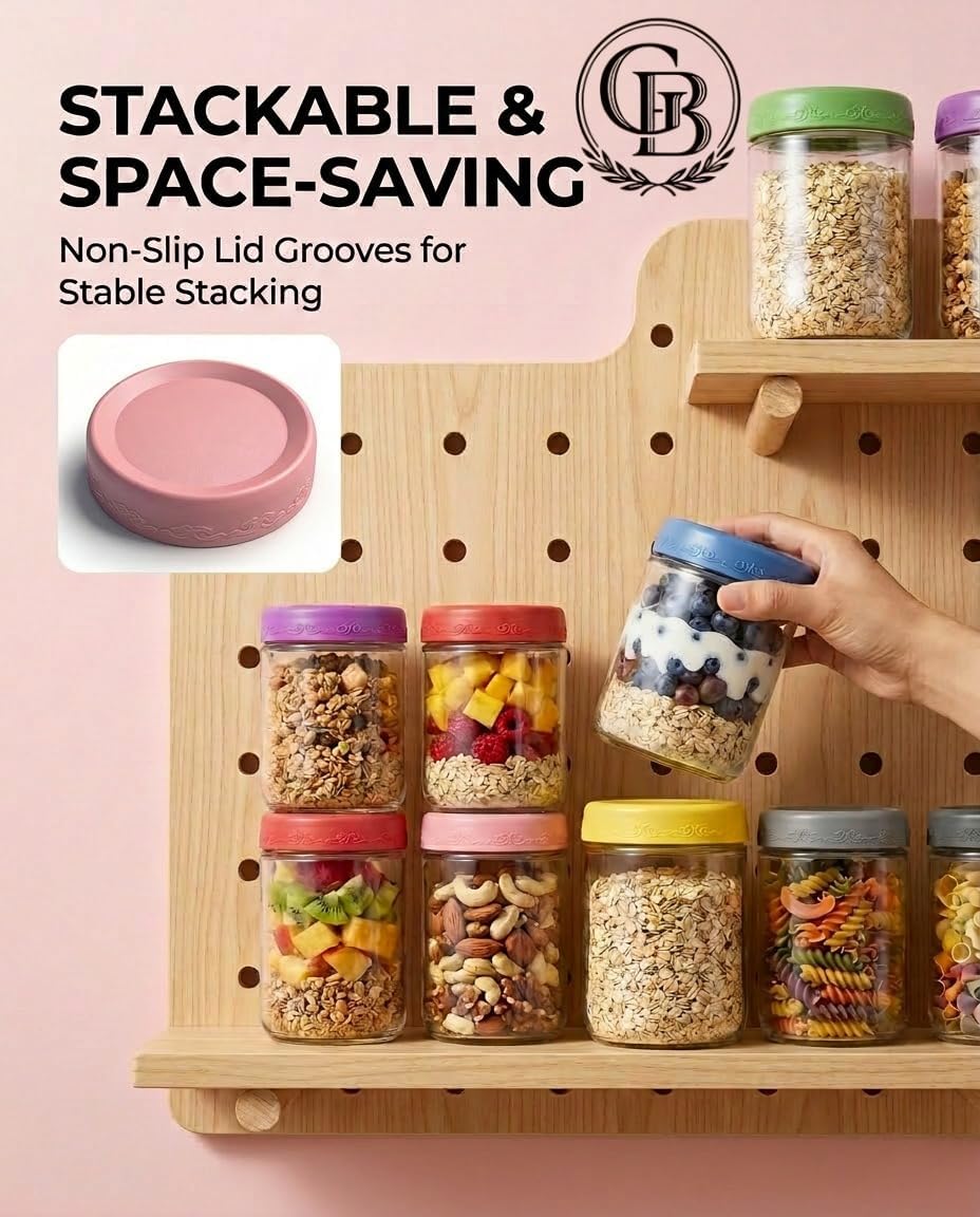Potes de Vidro Herméticos de 1 - Meal Prep Jar avaliação e preço