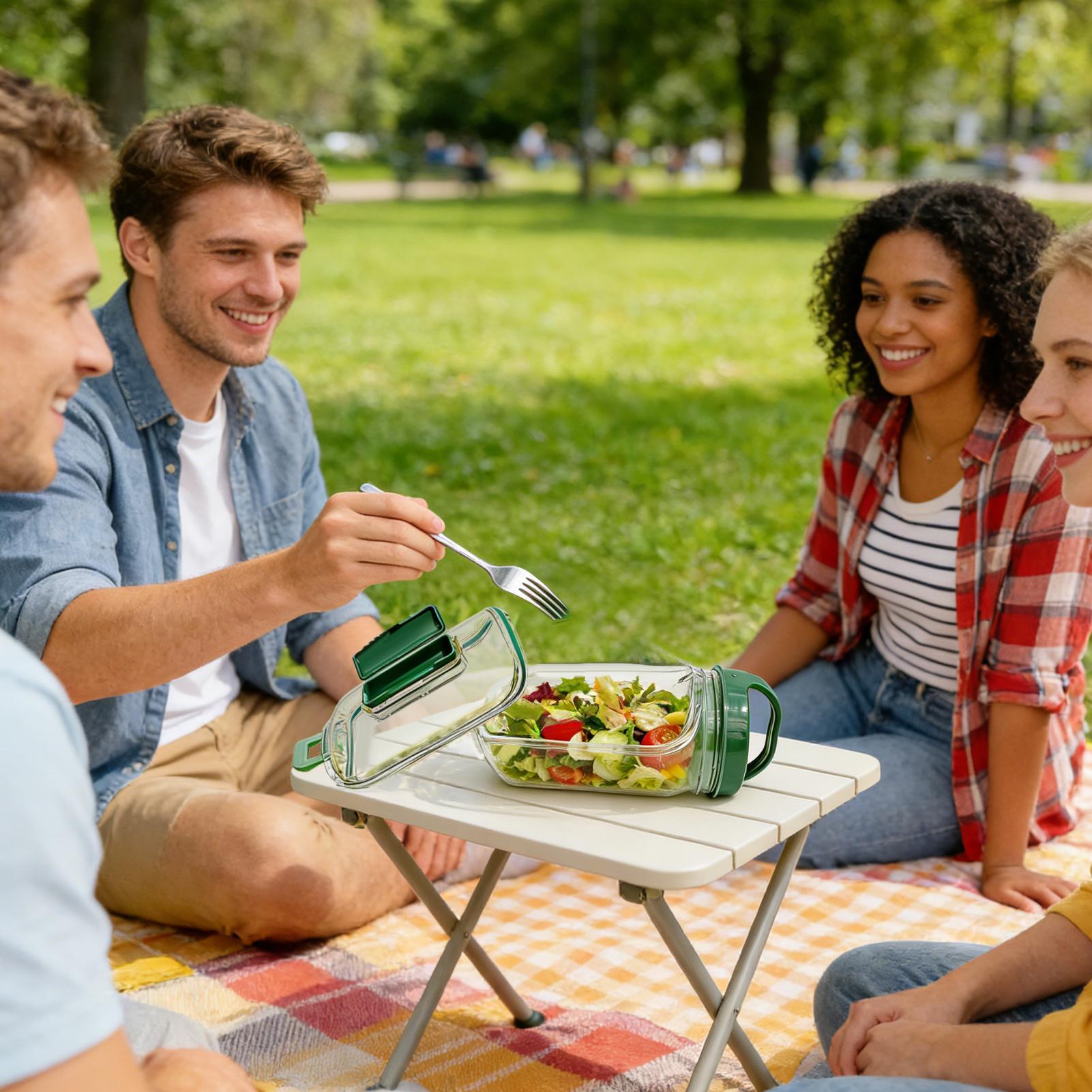 Recipiente para Salada à Prova - Meal Prep Jar avaliação e preço