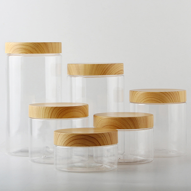 Frascos claros vazios do anima - Meal Prep Jar avaliação e preço
