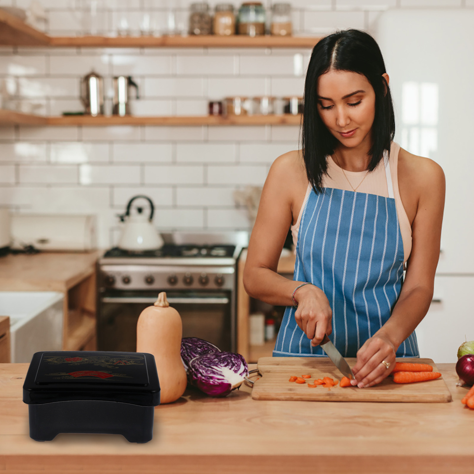 1Pç Lancheira Bento de Grande  - Meal Prep Rice avaliação e preço