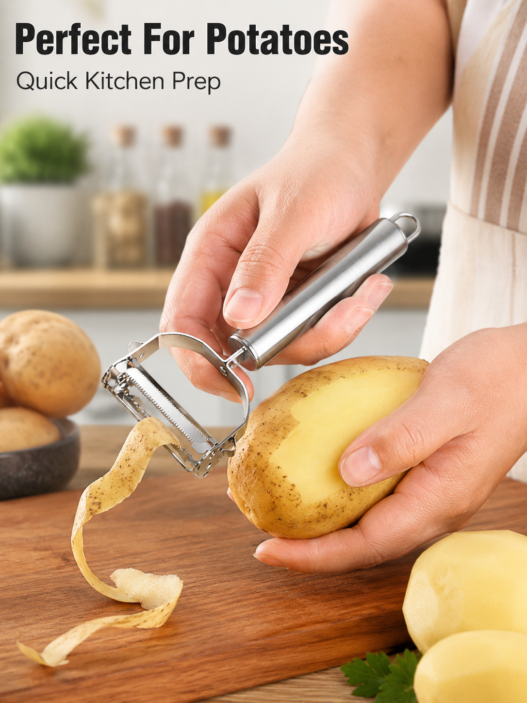 Descascador de Legumes em Aço  - Meal Prep Potatoes avaliação e preço