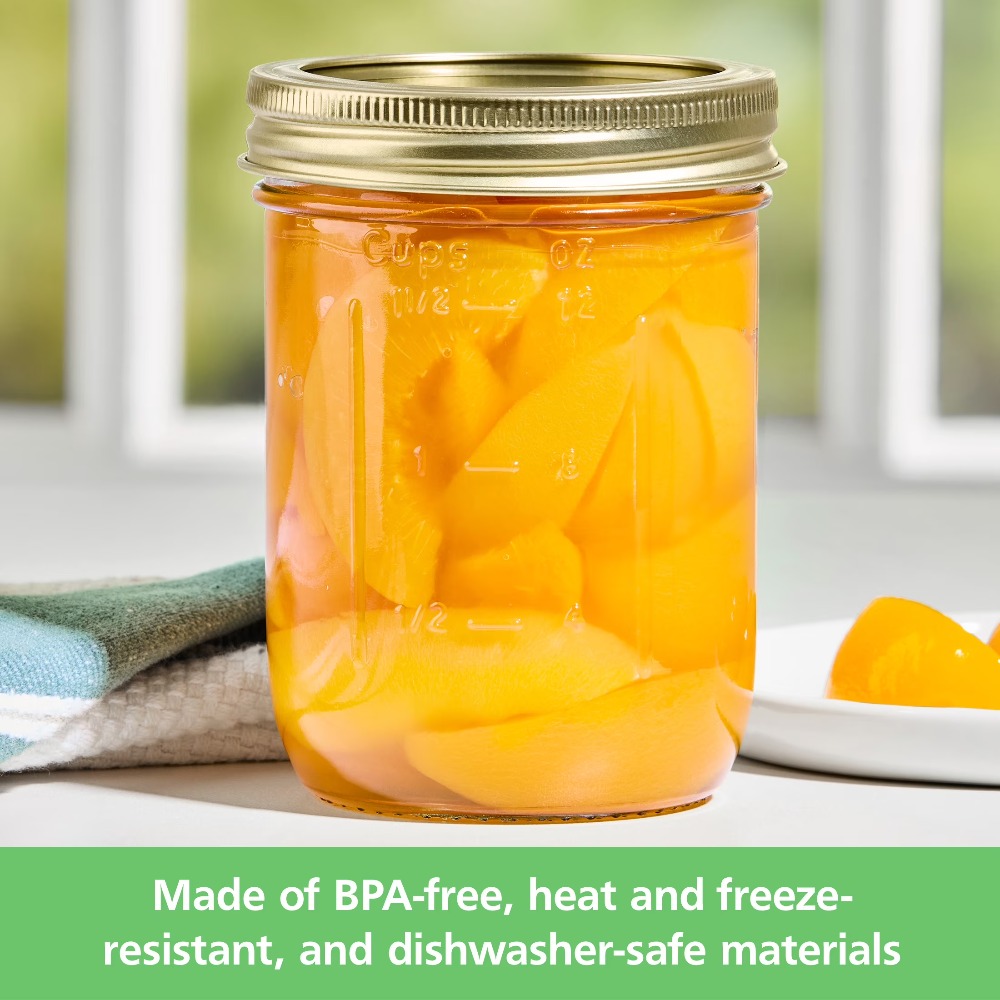 Pacote com 12 Potes de Vidro M - Meal Prep Jars With Lids avaliação e preço