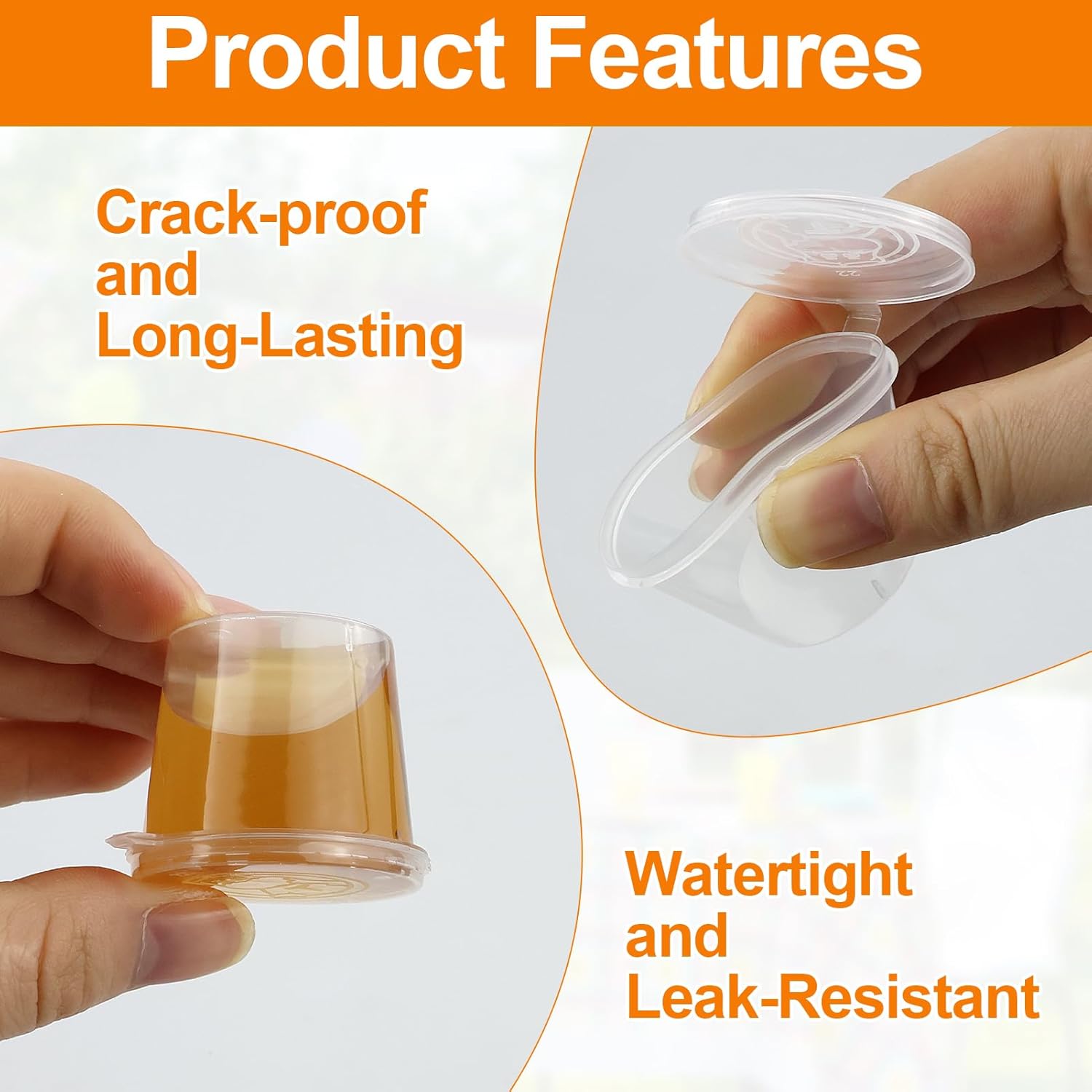 Copos de Plástico Transparente - Meal Prep Jar avaliação e preço