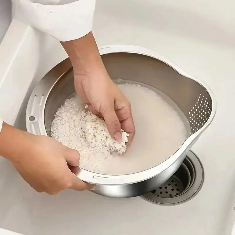 Escorredor de Arroz Aço Inox A - Meal Prep Rice avaliação e preço