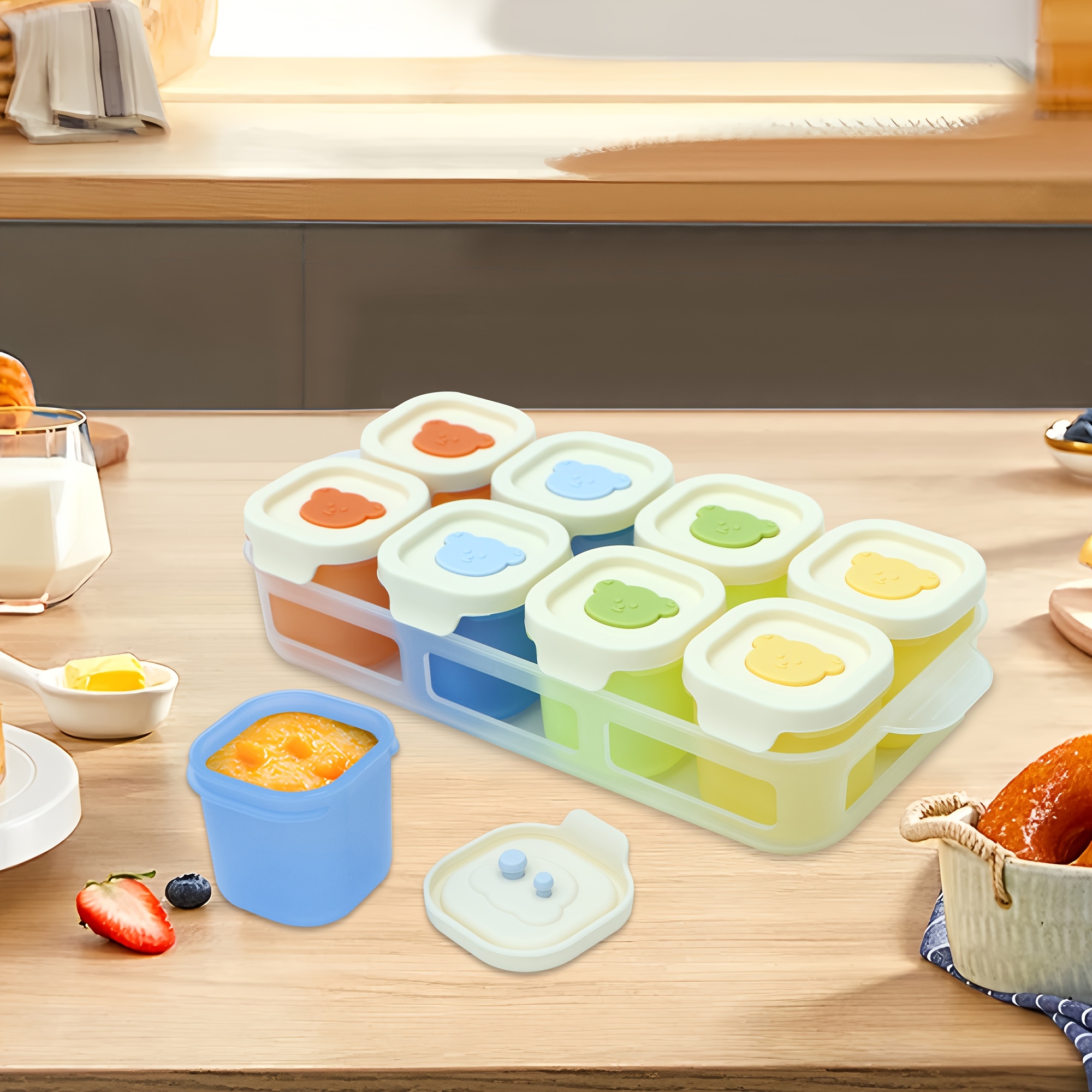 Recipientes de armazenamento d - Meal Prep Jars With Lids avaliação e preço